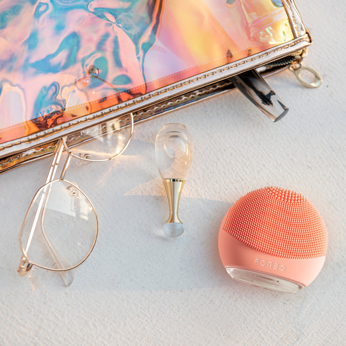 Travel Facial Cleansing Brush and Massage Device LUNA 4 go