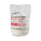 Perforated Medical Tape McKesson White 3 Inch X 10 Yard Soft Cloth NonSterile - BeHope