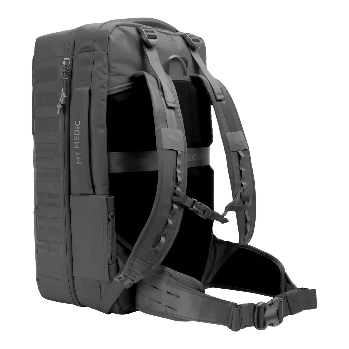 First Aid Kit My Medic™ The MEDIC Pro 10 Person Gray Nylon Backpack - BeHope