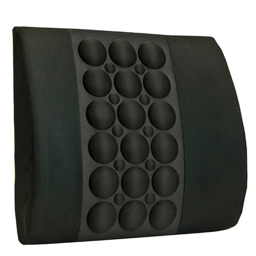Coussin de dossier noir IMAK avec points de pression