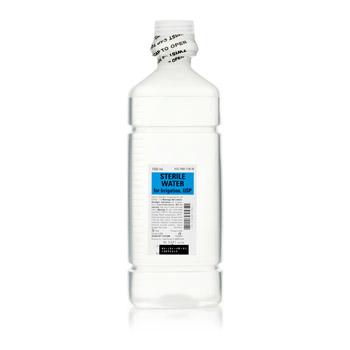 Sterile Water Sterile Water For Irrigation Not For Injection Plastic Bottle 1,000 Ml - Behope
