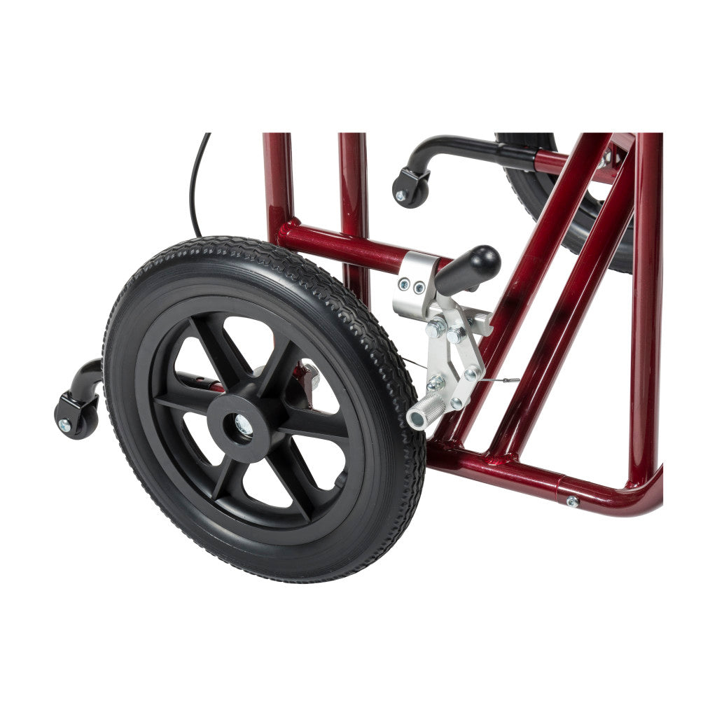 22" Bariatric Aluminum Transport Chair - BeHope