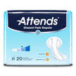 Attends Shaped Pads - Bag Of 80, Default Title