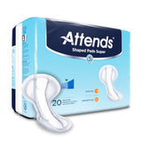Attends Shaped Pads - Bag Of 80, Default Title