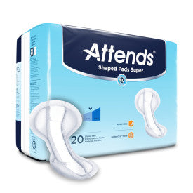 Attends Shaped Pads - Bag Of 80, Default Title