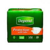 Depend Disposable Adult Incontinence Protection Briefs