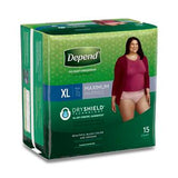 Depend Fresh Protection Incontinence Underwear For Women - BeHope