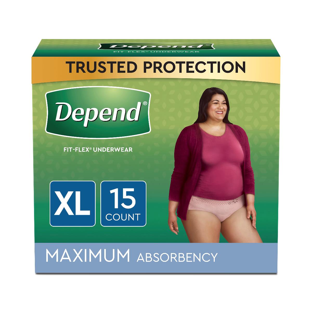 Depend Fresh Protection Incontinence Underwear For Women - BeHope