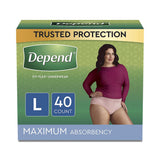 Depend Fresh Protection Incontinence Underwear For Women - BeHope