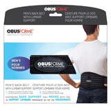 Ceinture dorsale - Homme S/M Noir Obusforme