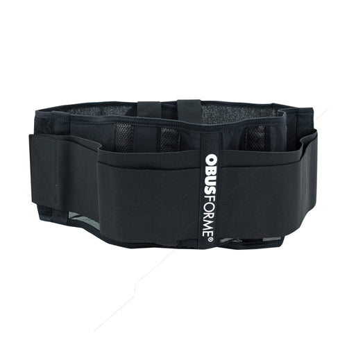 Ceinture dorsale unisexe taille M/L noire Obusforme