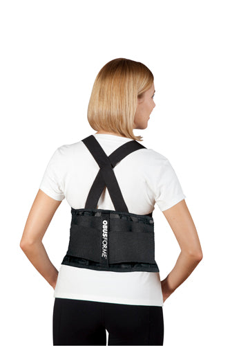 Ceinture dorsale unisexe taille M/L noire Obusforme