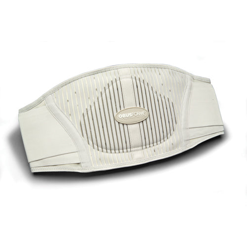 Ceinture dorsale pour femme, taille M/L, gris clair, obusforme