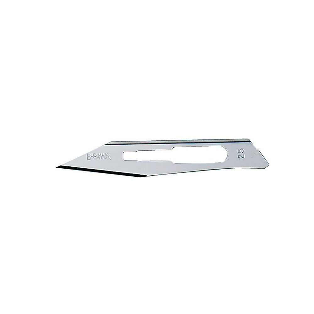 Surgical Blade Bard-parker® Rib-back® Carbon Steel No. 25 Nonsterile - BeHope