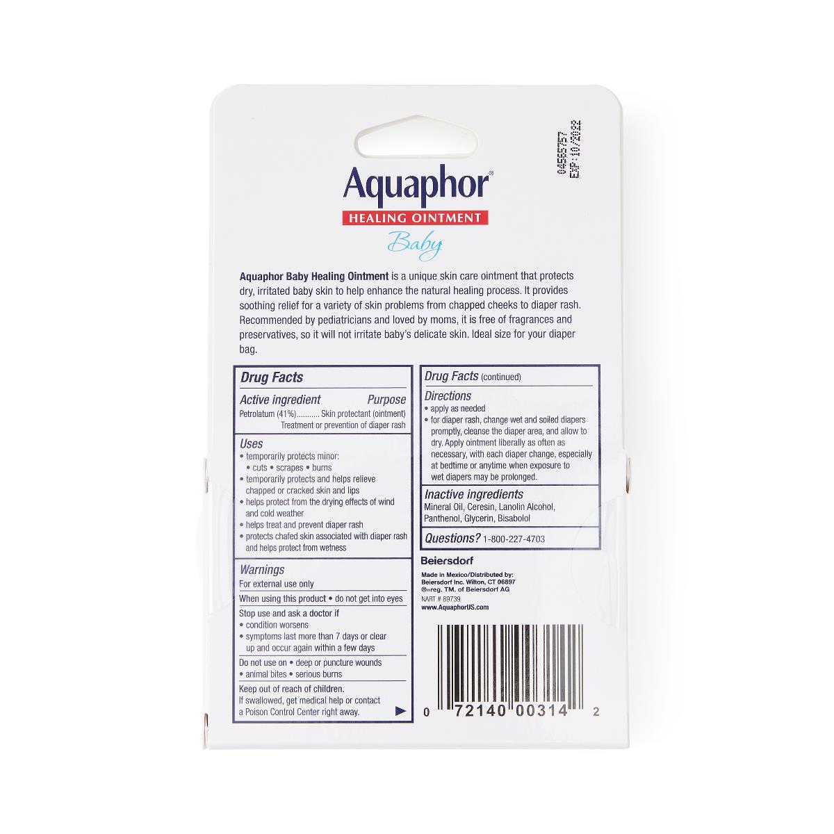 Aquaphor Healing Ointment Dry Skin Moisturizer