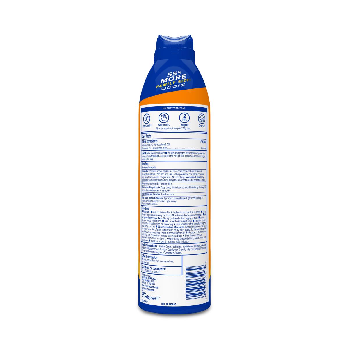 Banana Boat Sport Ultra Clear Sunscreen Spray - BeHope
