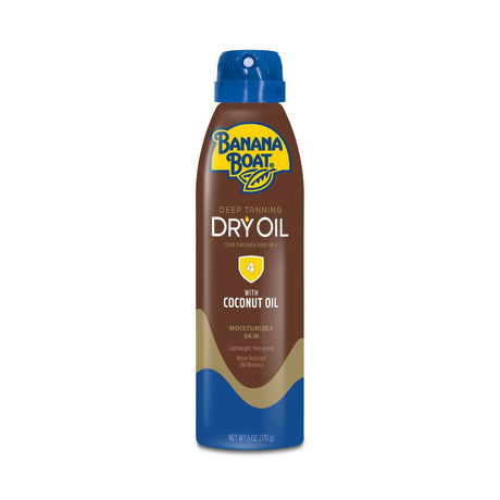 Banana Boat Tanning Dry Oil Spray With Coconut - BeHope