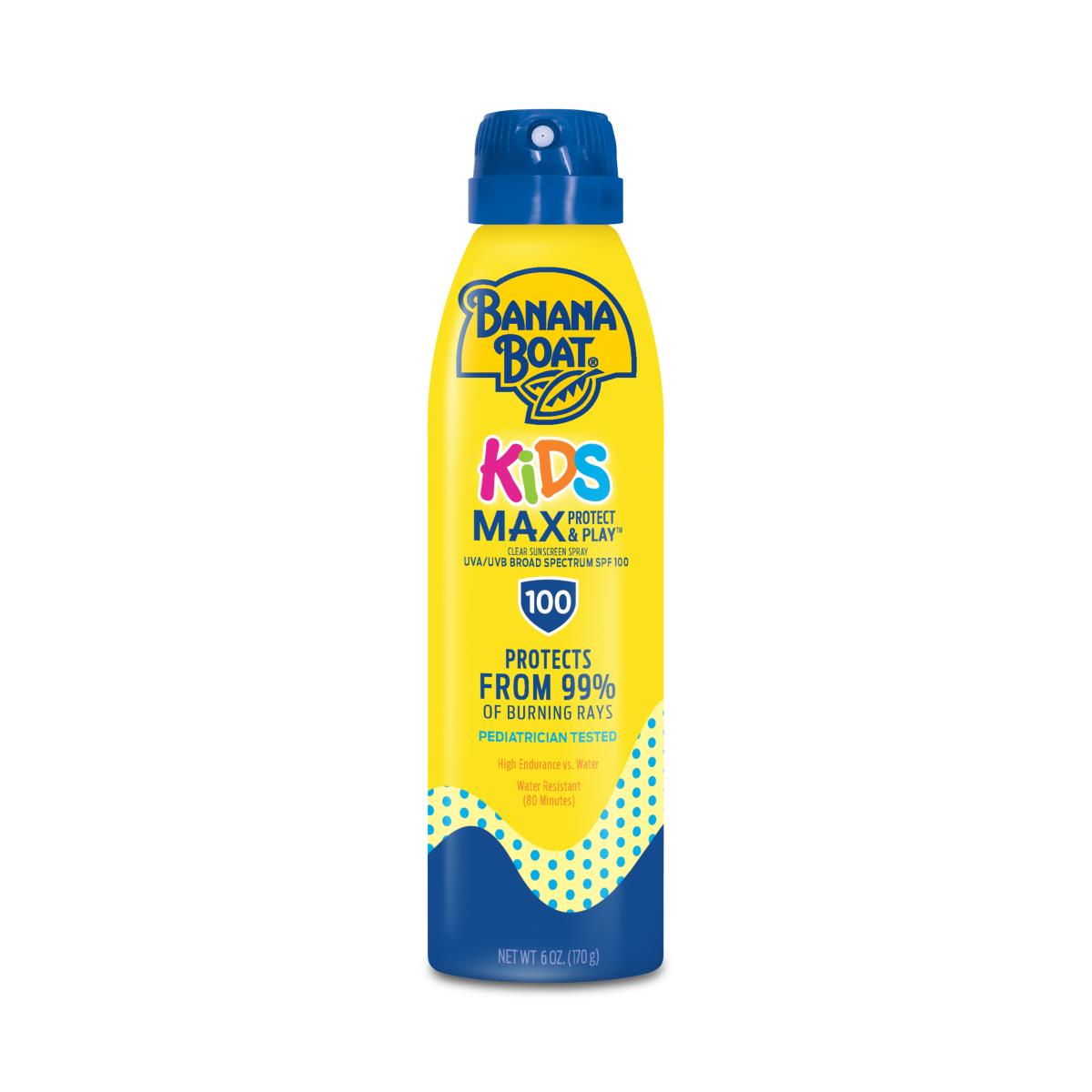 Banana Boat Kids Max Protect Play Sunscreen Spray - BeHope