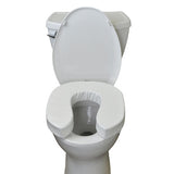 ELEVATE ME SOFTLY Blue Jay 2  Raised Soft Toilet Seat