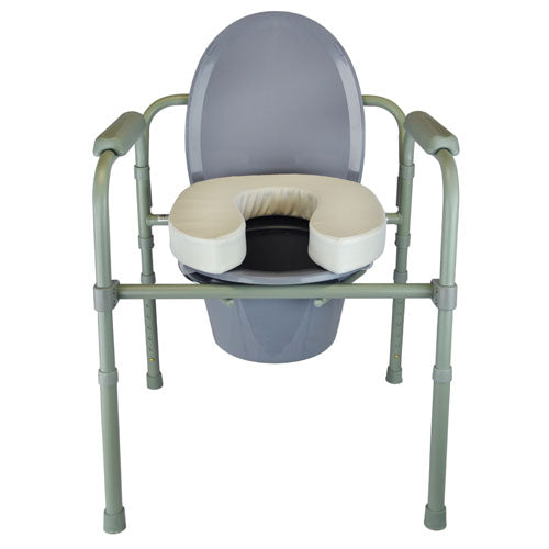 ELEVATE ME SOFTLY Blue Jay 2  Raised Soft Toilet Seat