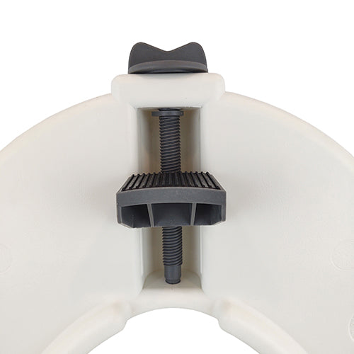 Siège de toilette surélevé Perfect 5 avec verrou et accoudoirs, lot de 2
