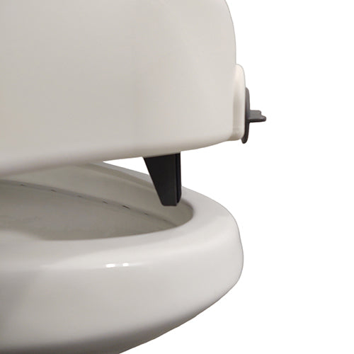 Raised Toilet Seat with Lock & Arms  Blue Jay  Retail  Each
