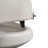 Raised Toilet Seat with Lock & Arms  Blue Jay  Retail  Each