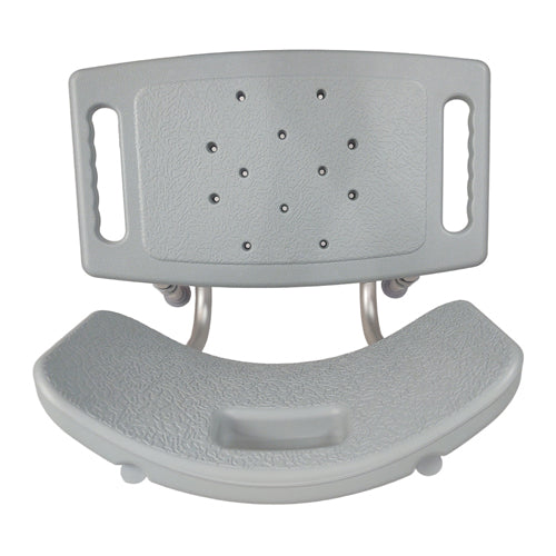 Chaise de douche avec dossier, parfaite pour la salle de bain, par Blue Jay Cs/4