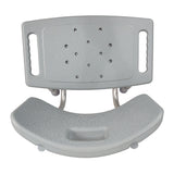 Chaise de douche avec dossier, parfaite pour la salle de bain, par Blue Jay Cs/4