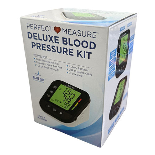 Deluxe Perfect Measure Blood Pressure Kit w/2 Cuffs