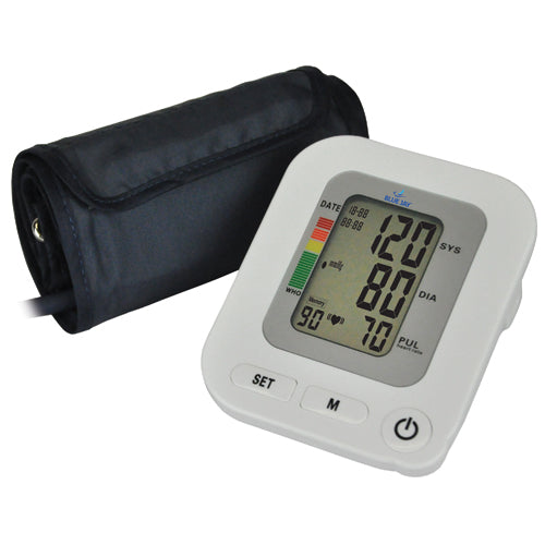 Tensiomètre entièrement automatique avec brassard extra large et 4 piles AA