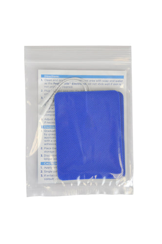 Reusable Electrodes  Pack/2 3 x4 Rectangle  Blue Jay Brand