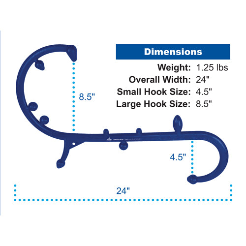 Complete Relief Trigger Point Self-Massager Blue Jay