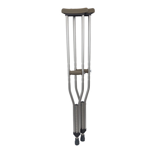 WALK WITH ME Béquilles réglables en aluminium - Adulte, lot de 8