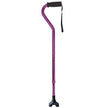 Cane Offset Blue Jay Purple With Foam Handle - BeHope