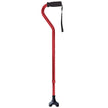 Cane Offset Blue Jay Red With Foam Handle - BeHope