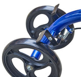 Keep Me Moving Steerable Folding Knee Scooter - BlueJay