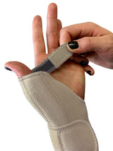 Support de pouce réglable Blue Jay avec support stabilisateur beige SM/MD