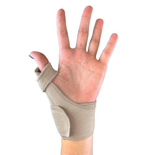 Support de pouce réglable Blue Jay avec support stabilisateur beige SM/MD