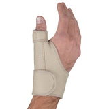 Support de pouce réglable Blue Jay avec support stabilisateur beige SM/MD