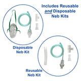 Nebulizer Compressor w/Dispsbl & Reusbl Neb Kit Take a Breath