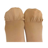 Lot de 2 pansements chirurgicaux fermes beiges, 20-30 mmHg, orteils fermés sous le genou