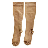 Bandages chirurgicaux fermes, taille S, beige, 20-30 mmHg, fermeture des orteils sous le genou