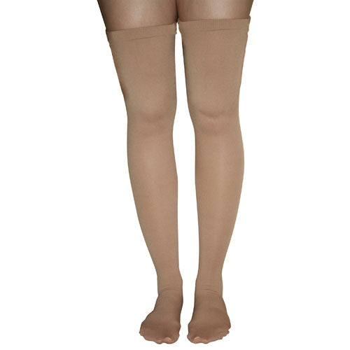 Ceinture de maintien ferme pour les jambes, taille S, 20-30 mmHg, cuisse avec jarretière, CT