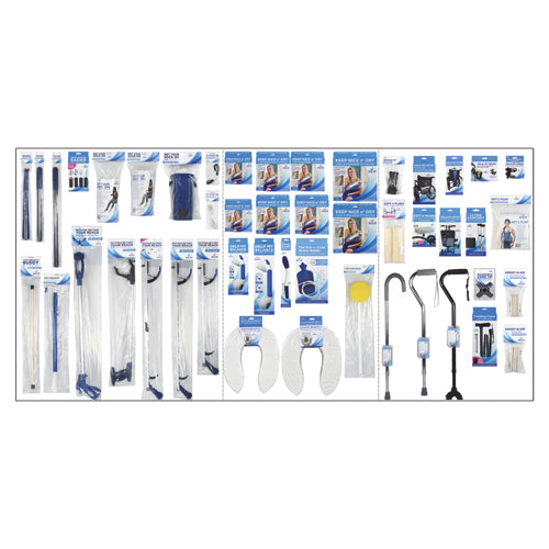 Planogramme Salle de bain mixte ADL et mobilité 10' x 60