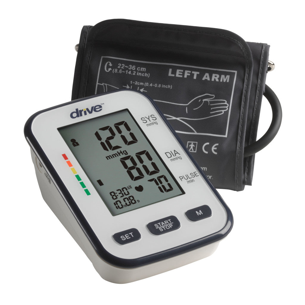 Deluxe Automatic Blood Pressure Monitor, Upper Arm - BeHope