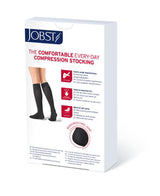 Jobst Softfit Opaque Knee High Closed Toe - 15-20mmhg, Classic Black, PR of 1