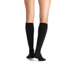 Jobst Softfit Opaque Knee High Closed Toe - 15-20mmhg, Classic Black, PR of 1