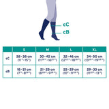 Jobst Sport Stocking Unisex, 15-20mmhg, Closed Toe - PR of 1