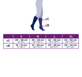 Jobst Sport Stocking Unisex, 15-20mmhg, Closed Toe - PR of 1